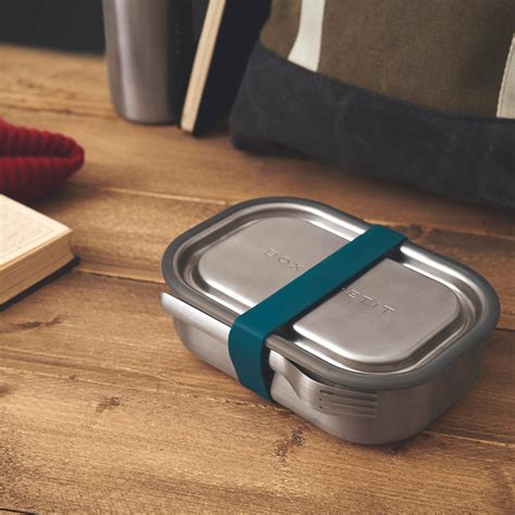 black+ blum stainless steel sandwich box|STAINLESS STEEL LUNCH BOX LARGE .